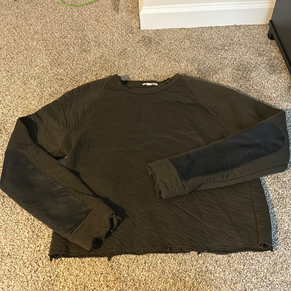 Club Monaco - distressed sweatshirt